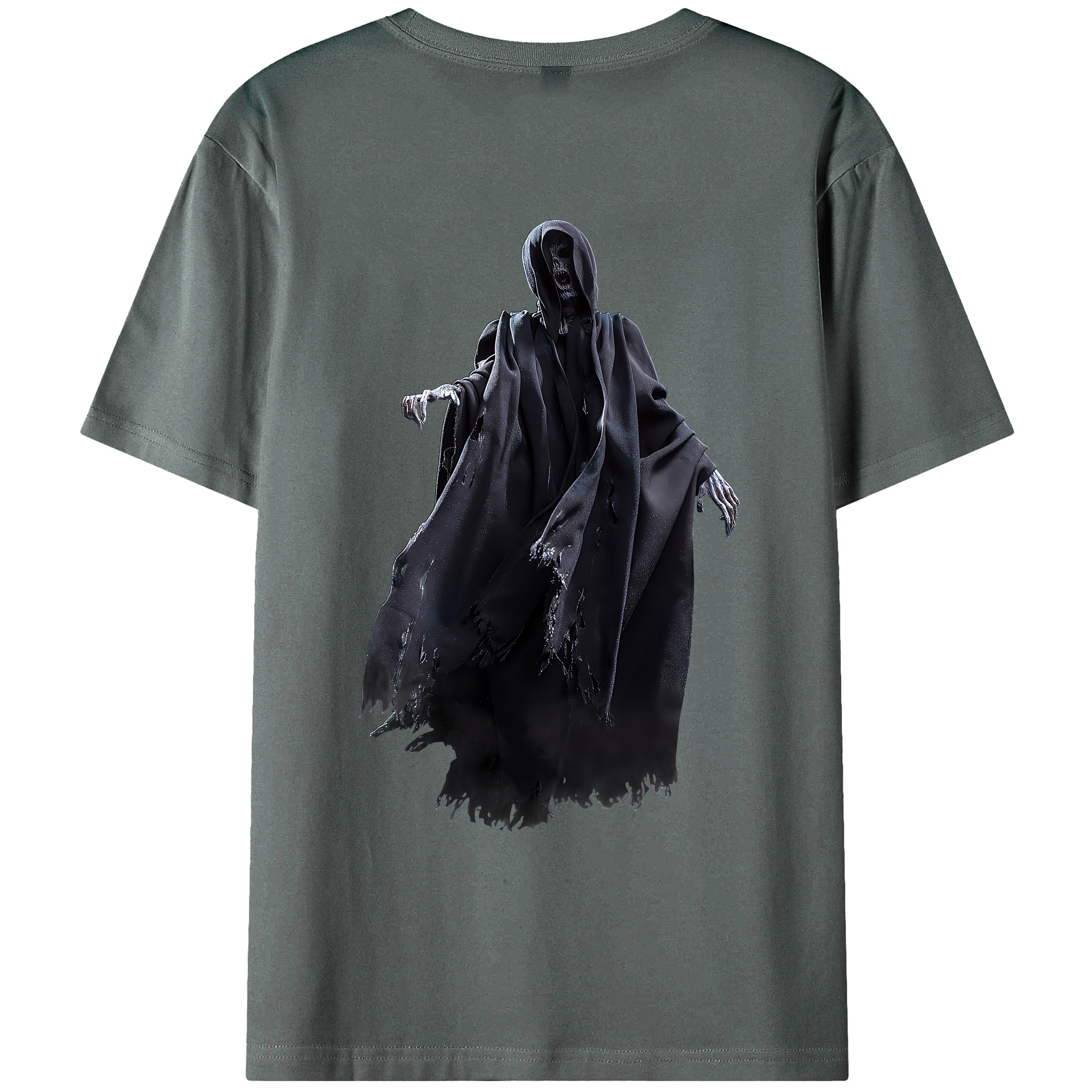 （画像用） Harry Potter ハリー・ポッターシリーズ 綿100％ メンズ半袖Tシャツ（バックプリント） 通気性